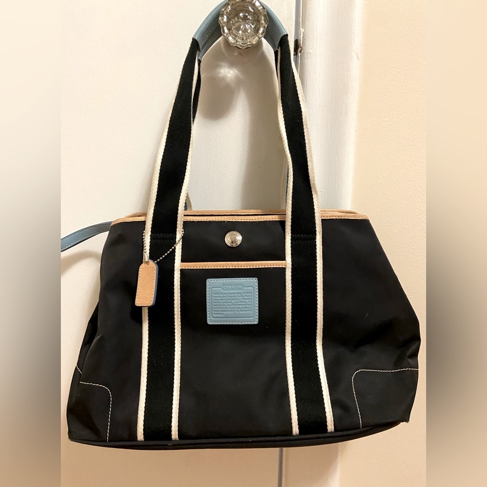Coach nylon purse
